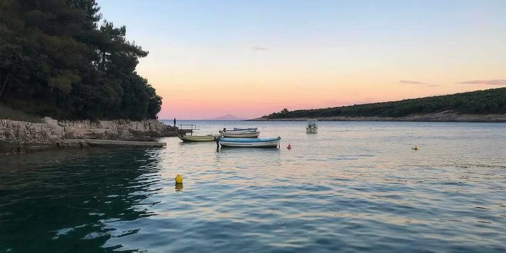 Istria a záliv Duga Uvala: apartmány 250 m od pláže, v dosahu NP Brijuni aj historickej Puly