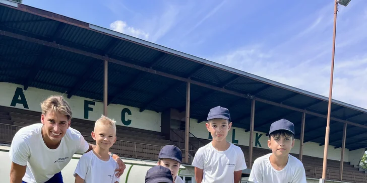 Skupinové futbalové tréningy pre deti