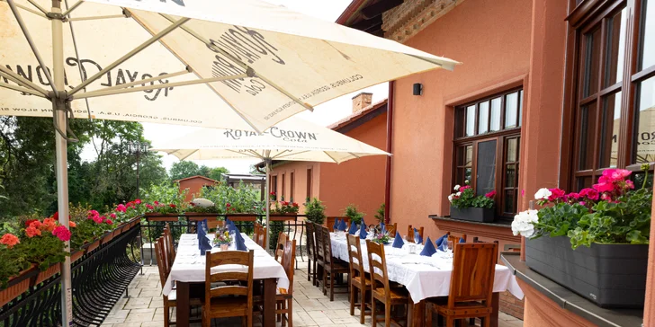 Historická kúria na skok od Slnečných jazier s možnosťou polpenzie a privátneho wellness