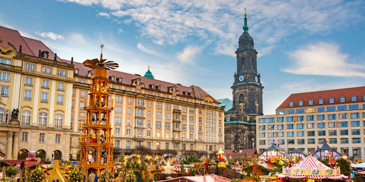 Čarovné adventné Drážďany: Zwinger, Semperova opera a najstarší vianočný trh v Nemecku