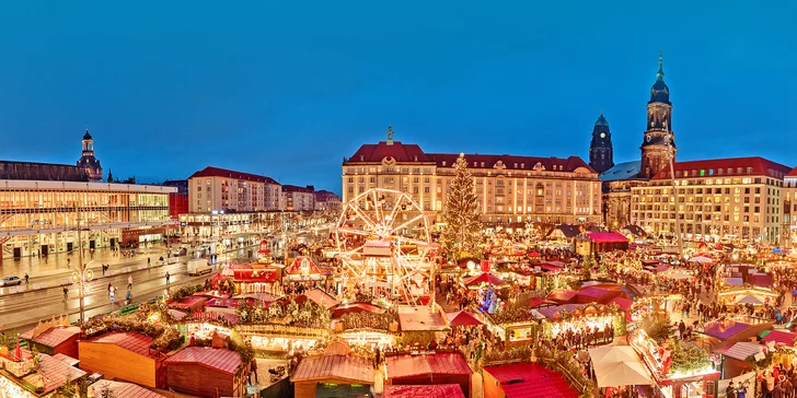 Čarovné adventné Drážďany: Zwinger, Semperova opera a najstarší vianočný trh v Nemecku