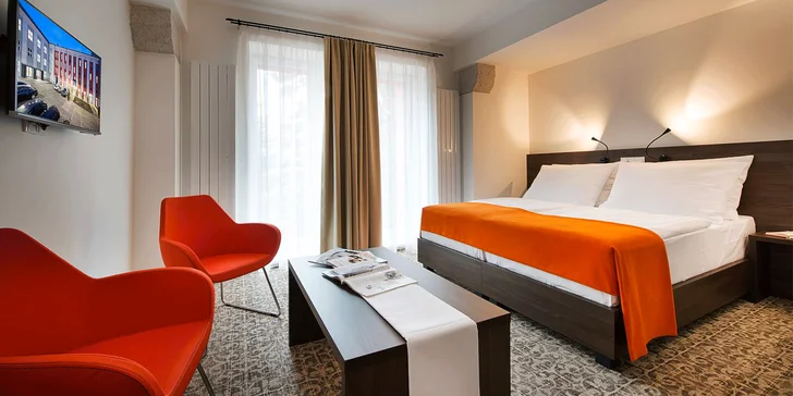 4* pobyt v Jihlave: raňajky aj večere, wellness, masáž aj návšteva zoo alebo aquaparku