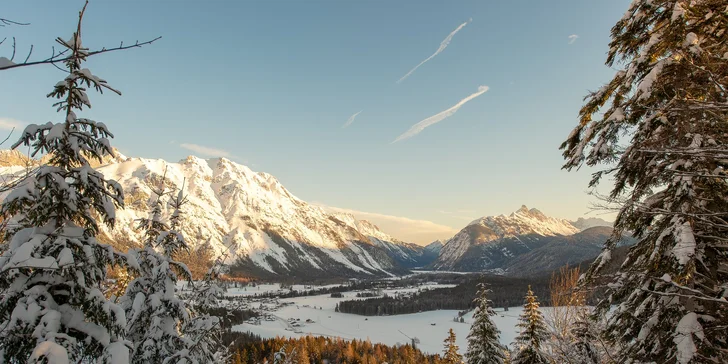 Boutique hotel v Seefelde: strešný wellness a raňajky, v zime zjazdovky aj bežky