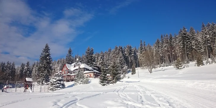 Pobyt v penzióne v Peci pod Sněžkou pre pár aj rodinu s polpenziou, 7 km od Sněžky