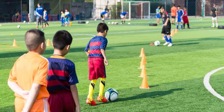 Skupinové futbalové tréningy pre deti
