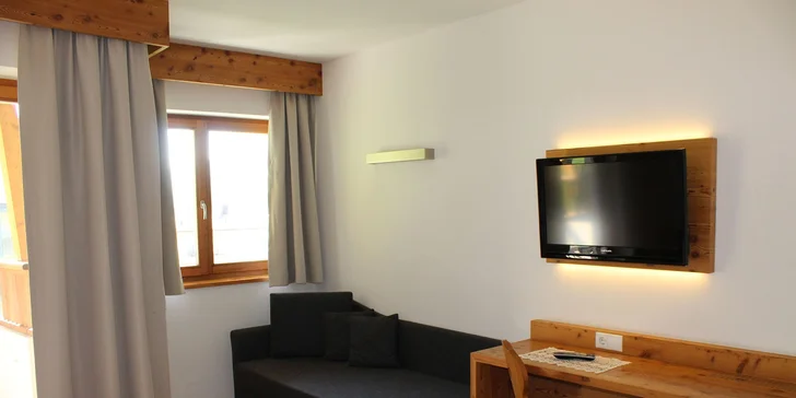 Dovolenka v Južnom Tirolsku: raňajky a wellness, 5 minút od lyžiarskeho areálu, skvelé na túry aj bicykle