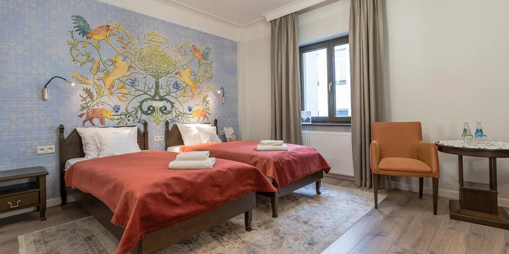 Boutique hotel v židovskej štvrti Kazimierz na skok od centra Krakova s raňajkami či polpenziou