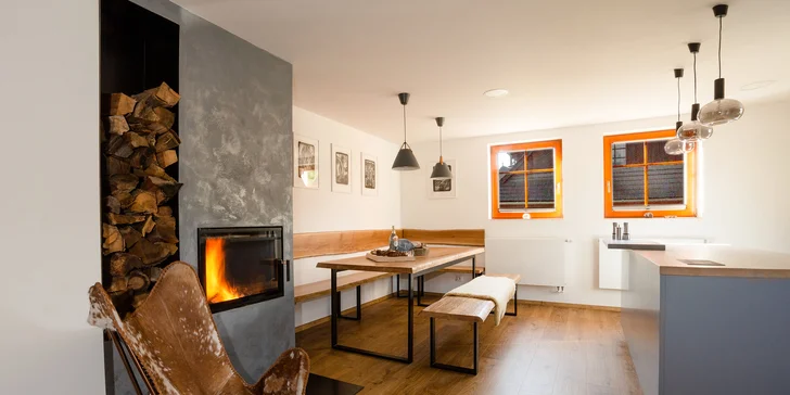 Malebné Valašsko: moderné apartmány vo Veľkých Karloviciach až pre 12 osôb