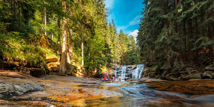 Hurá do Harrachova: pobyt v horskej chate so stravou až pre 5 osôb