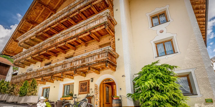 Dovolenka v rakúskych Alpách: 3* tirolský hotel s polpenziou, wellness aj kartou výhod