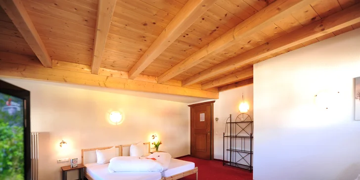 Dovolenka v rakúskych Alpách: 3* tirolský hotel s polpenziou, wellness aj kartou výhod