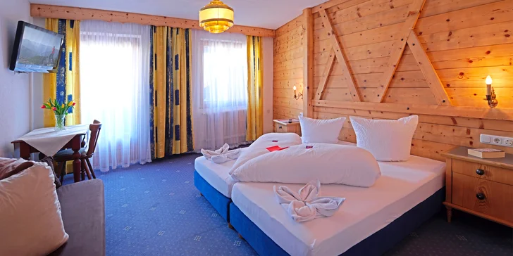 Dovolenka v rakúskych Alpách: 3* tirolský hotel s polpenziou, wellness aj kartou výhod