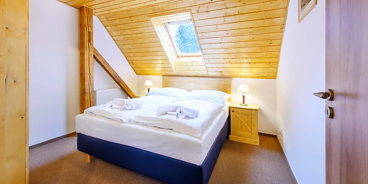 Pobyt v Špindlerovom Mlyne: raňajky alebo polpenzia, sauna, vstup do bazéna aj zľava na masáže
