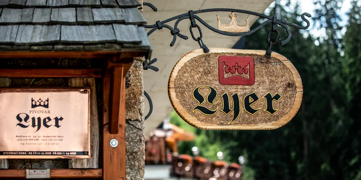 Pobyt na Modravej: penzión v pivovare, raňajky, relax v saune aj degustácia piva