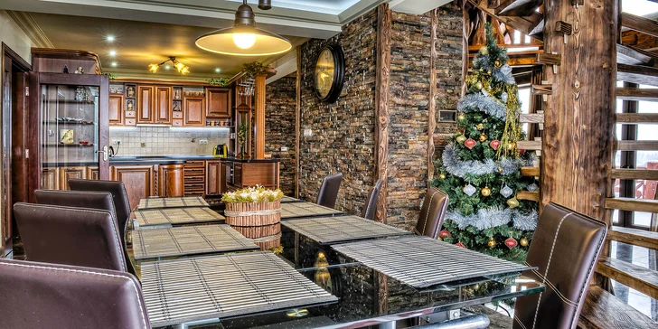 Pobyt s noblesou: luxusné chaty s výhľadom na Belianske Tatry, vlastná sauna a jacuzzi na terase