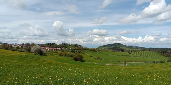 Aktívna dovolenka na Šumave: hotel v Hartmaniciach s raňajkami alebo polpenziou