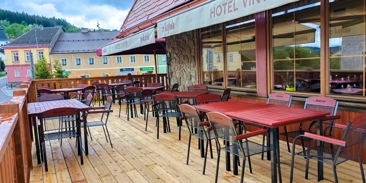 Aktívna dovolenka na Šumave: hotel v Hartmaniciach s raňajkami alebo polpenziou