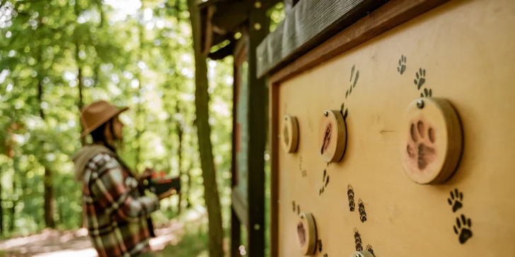 Treehouse na okraji Brna: ubytovanie v súlade s prírodou aj úniková šifrovacia hra pre zábavu