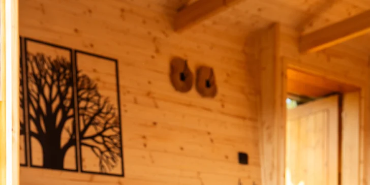 Chata v korunách stromov: romantika s krásnym výhľadom a vyhrievaný sud