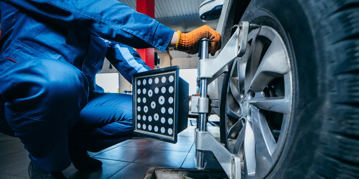Geometria kolies s diagnostikou a nastavením prednej nápravy