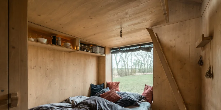 Kúzelný pobyt v treehouse až pre 4 osoby aj vonkajšia sudová sauna