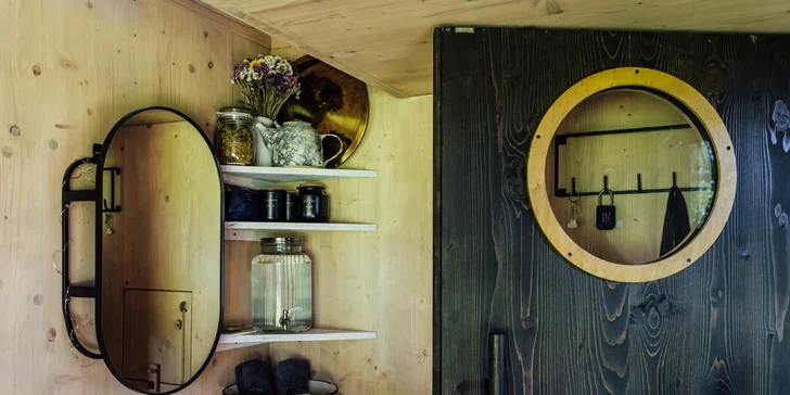 Kúzelný pobyt v treehouse až pre 4 osoby aj vonkajšia sudová sauna