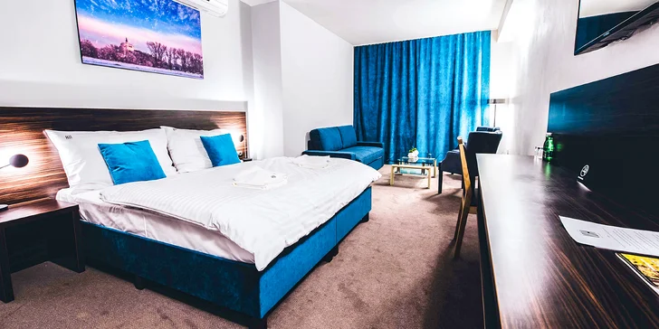 Romantický pobyt v Nitre s privátnym wellness na streche s výhľadom na mesto a raňajkami