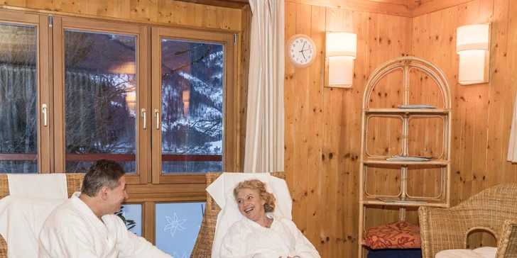 Zima v rakúskych Alpách: regionálna polpenzia, vonkajšia sauna a 1-dňový skipas