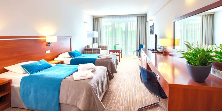Top baltské letovisko Kołobrzeg: rodinný hotel s neobmedzeným wellness, raňajky alebo polpenzia