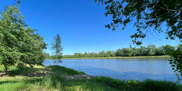 Krásny a plne vybavený tiny house na brehu Labe až pre 4 osoby