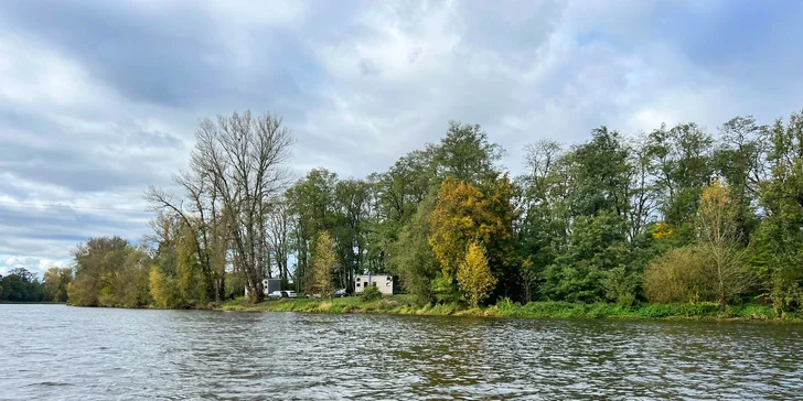 Krásny a plne vybavený tiny house na brehu Labe až pre 4 osoby