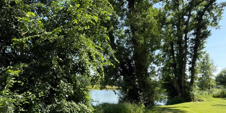 Krásny a plne vybavený tiny house na brehu Labe až pre 4 osoby