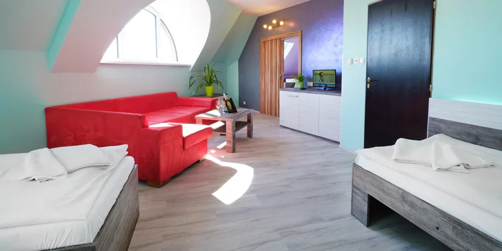 Za krásami Znojma: raňajky alebo polpenzia aj fľaša vína, vstup do sauny alebo zákusok s kávou