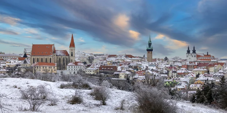 Za krásami Znojma: raňajky alebo polpenzia aj fľaša vína, vstup do sauny alebo zákusok s kávou