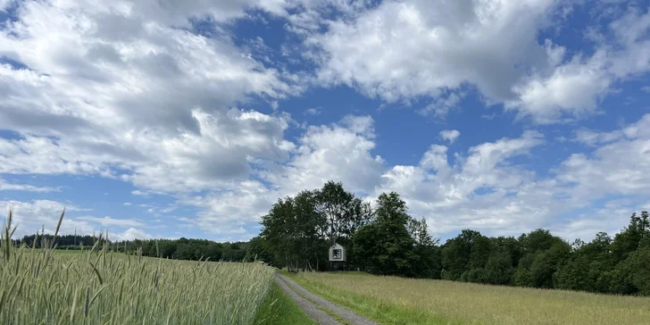 Netradičný pobyt vo vybavenom posede pri Žďárských vrchoch a Železných horách až pre 5 osôb