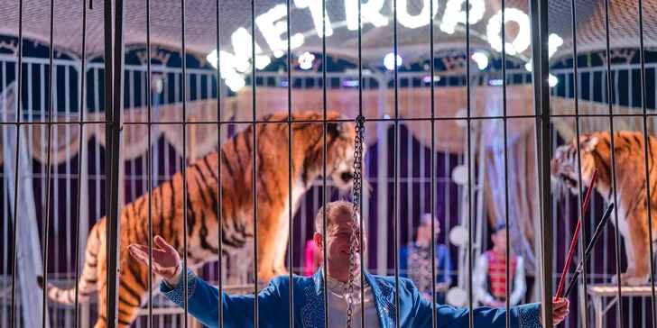 Cirkus Metropol v Senci, Trnave či v Bratislave: motorkárska šou, akrobati, klauni aj exotické zvieratá
