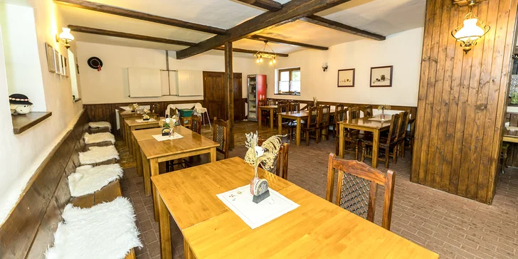 Aktívna dovolenka v Beskydách: pobyt bez stravy aj s raňajkami, parkovanie zadarmo