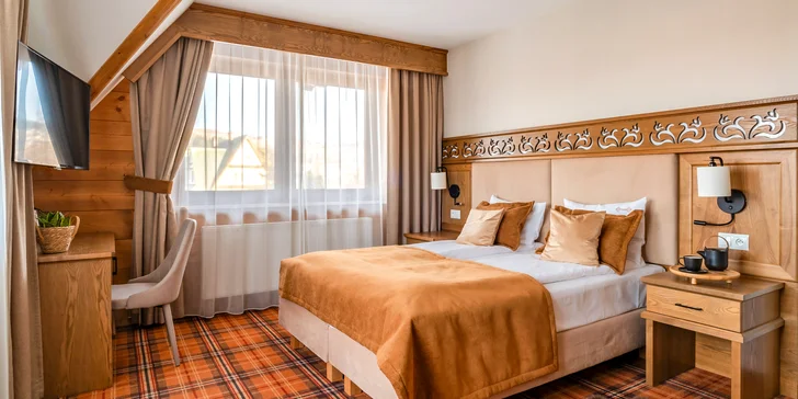 Poľské Tatry s raňajkami a neobmedzeným wellness - pobyt v lone prírody