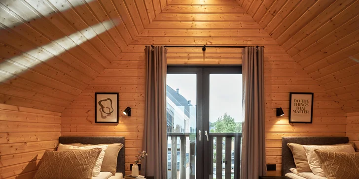 Dovolenka pri Balte: moderný domček pri pláži aj neobmedzený vstup do vírivky