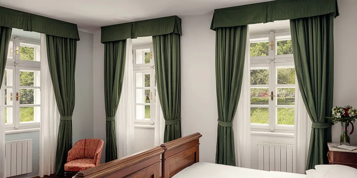 Pobyt na Malej Strane: hotel priamo pod Petřínom, raňajky aj hodinka relaxu v saune