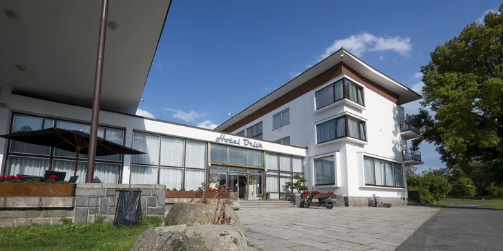 Oddychový pobyt na brehu Orlickej priehrady: neobmedzený wellness a polpenzia