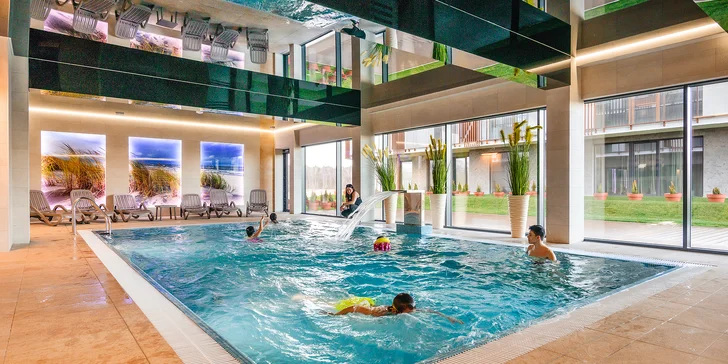 Nové apartmány v poľskom Kolobrehu blízko pri mori: vybavená kuchynka aj bazén a sauna