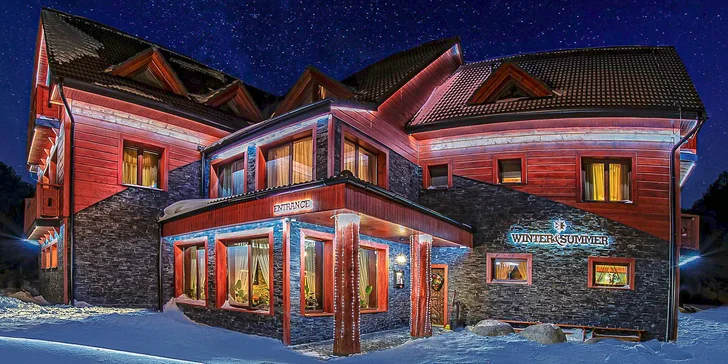 Rodinná dovolenka v Belianskych Tatrách: bohatá polpenzia aj privátna polhodinka vo vírivke či fínskej saune