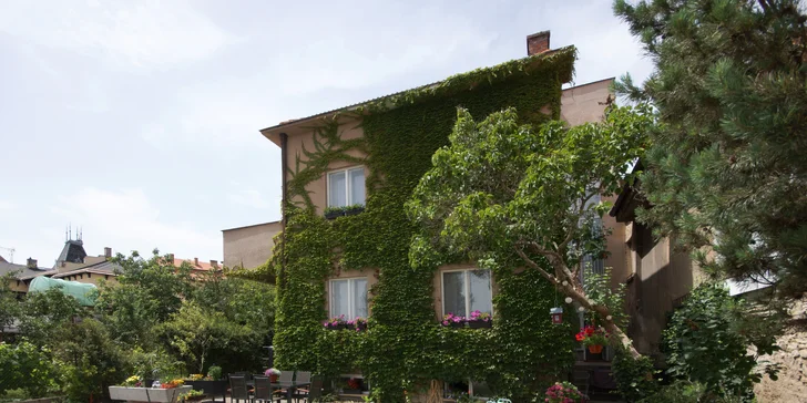 Pobyt v Kutnej Hore v prvorepublikovej vile: raňajky aj privátny wellness