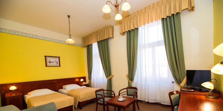 Grandhotel Garni v Jihlave: ubytovanie s raňajkami v samotnom centre mesta