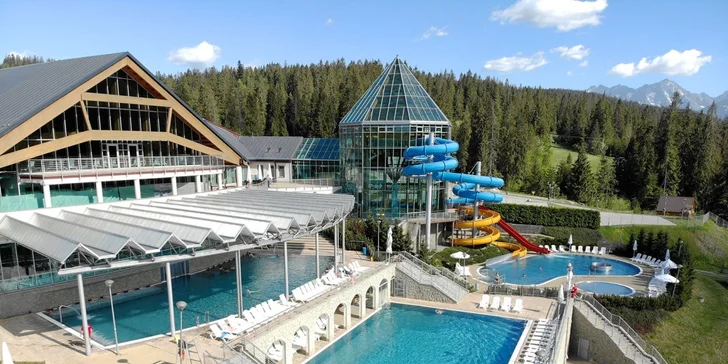 Termy BUKOVINA: Vstupy do komplexu termálnych bazénov pre deti i dospelých