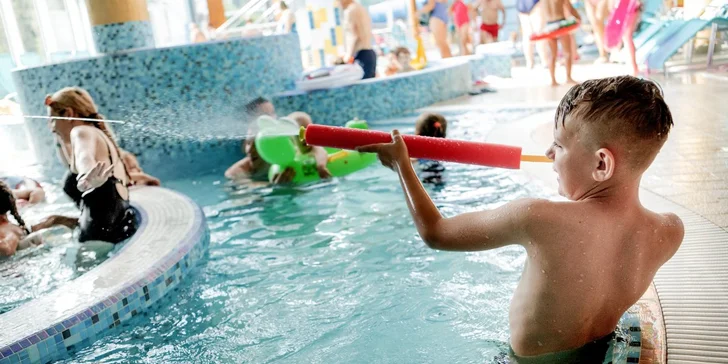 Termy BUKOVINA: Vstupy do komplexu termálnych bazénov pre deti i dospelých