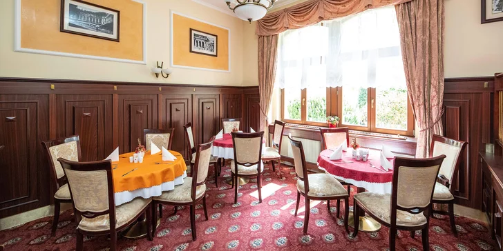 4* pobyt v Karlových Varoch: raňajky alebo polpenzia, bazén a sauna aj procedúry