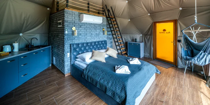 Romantický glamping s vonkajšou vírivkou len kúsok od Zakopaného