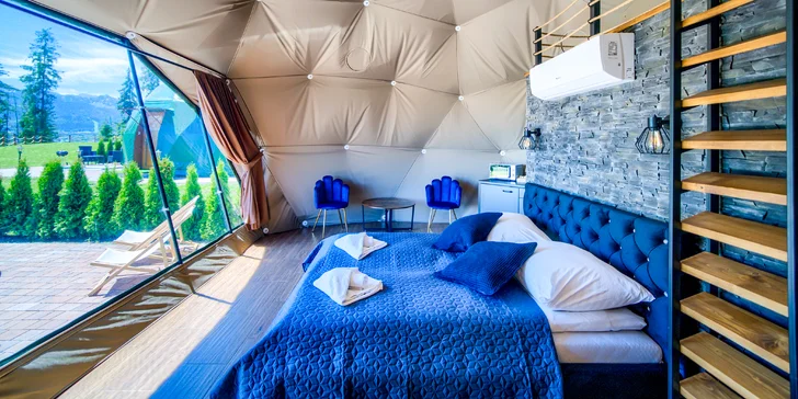 Romantický glamping s vonkajšou vírivkou len kúsok od Zakopaného